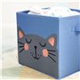 SONGMICS Boîte à jouets, lot de 3, Coffre de rangement pour enfants, Organisateur pliable avec poignées, pour salle de jeux, 30