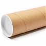 Lot de 10 tubes d'expédition ronds en carton avec capuchons pour emballage d'affiches, 76 x 152 mm pour expédition, œuvres d'art