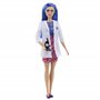 Barbie Métiers poupée Scientifique aux Cheveux Bleus