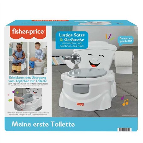 Fisher-Price HJC38 - Meine erste Toilette – Töpfchen für Babys