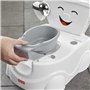 Fisher-Price HJC38 - Meine erste Toilette – Töpfchen für Babys, deutsche Version, interaktives Trainingstöpfchen mit Musik und G