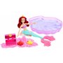 Mattel Disney Princesse Set de jeu Ariel Aventures dans la piscine pour filles de 3 ans et plus
