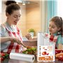 Sac Sous Vide Alimentaire Rouleau - 3 Rouleaux 15/20/25 x 300cm Film Sous Vide Alimentaire Pour Sacs Congelation Poche Mise Sous