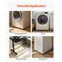 VEVOR Roulettes Transport pour Appareils Électroménagers 2PCS Déplace Meubles Extensibles Charge 149,7 kg Base de Machine à Lave