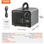 VEVOR Générateur d'Ozone Purificateur d'Air 36000 mg/h Générateur O3 pour Éliminer les Odeurs Commercial Industriel 115 W Grande