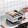 VEVOR Plancha Électrique 2000 W, Plaque à Snacker Commerciale Plate, Plaque de Cuisson en Fer, avec Température Réglable 50-300 