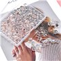 Fodlon Punaises Transparentes 100pcs Punaises Tableau Liège Monde Punaises Decoratives Voyage Epingle Couture Punaises Murales p