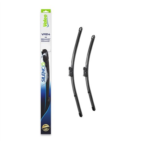 VALEO Silencio Essuie-glace - VF814 - Kit de Balais d'Essuie-glace Plat d'Origine de Haute performance