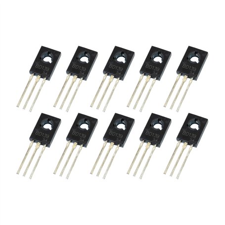 Kit de 10 transistors NPN BD139 80V 1.5A