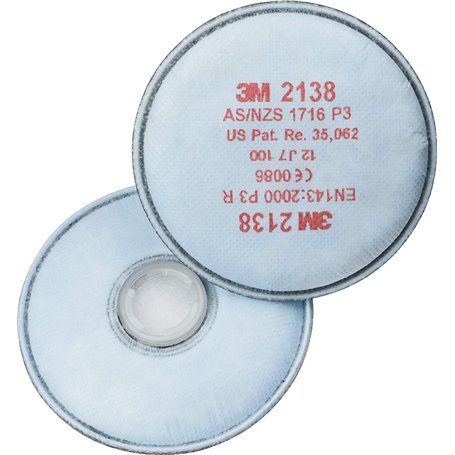 3 m 2138 baïonnette filtre à particules (lot de 2)