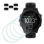 MTHGH Protection Écran pour Garmin Forerunner 935 Smartwatch Verre Trempé [4 pièces] + Bouchons anti-poussière 5 pièces