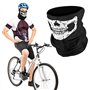 jtdeal Masque de Crâne, 3Pcs Masque Tête de Mort, Masque de Visage en Polyester Protection Poussière Bandana Moto pour Ski, Moto