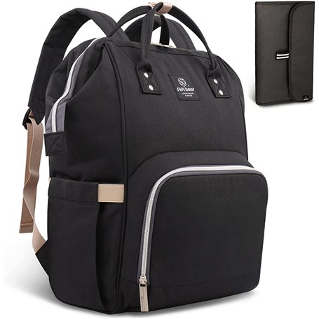 HEYI Sacs à Dos à Langer pour Bébé Sac de Voyage – avec Sacs Isolés