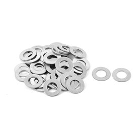 sourcingmap 50pcs Rondelle Plate M6 x 12 mm x 0
