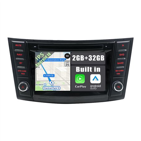 YUNTX Android 14 Radio avec Navigation pour Suzuki Swift/Eritiga(2012-2017): [Intégré CarPlay/Android Auto/GPS] -IPS 2.5D Écran