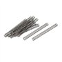 sourcing map Ressort de Compression 0.5mmx4mmx45mm 304 Acier Inoxydable Argenté 10pcs