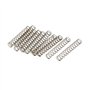 sourcing map Ressort de Compression 0.4mmx4mmx25mm 304 Acier Inoxydable 10pcs