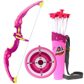 AUVIM Arc Jeu de tir à l'arc flèche et Arc pour Enfants avec Feux Flash LED 1 Cible 10 flèches 1 Support de flèche Jeu d'arche d AUVIM Arc Jeu de tir à l'arc flèche et Arc pour Enfants avec Feux Flash LED 1 Cible 10 flèches 1 Support de flèche Jeu d'arche d