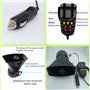 YIYIDA Klaxon de voiture avec connexion pour allume cigare de voiture 130db Car Horn Trompette de camion Sirène de voiture avec