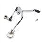 sourcingmap Changement vitesse moto acier inoxydable levier pédale pied pour GS125