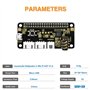KEYESTUDIO ReSpeaker 2 Mic Pi Hat pour Raspberry Pi 4 V1.0 Carte d'extension pour Raspberry Pi 4 Module B | zéro | zéro W | 3B |