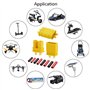 10 paires Amass XT30U Mâle Femelle Connecteurs Bullet Fiches d'alimentation Adaptateurs avec 20 paires de tubes thermorétractabl