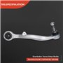 Frankberg 1x Bras de suspension Suspension de roue Essieu Avant Droite Compatible avec Série 5 E60 2003-2010 Série 5 Touring E61