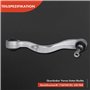Frankberg 1x Bras de suspension Suspension de roue Essieu Avant Droite Compatible avec Série 5 E60 2003-2010 Série 5 Touring E61