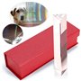 Sumnacon 15 CM Prisme Triangulaire en Verre Physique de la Lumière Decoration Bon Outil de Photographie (15 cm)