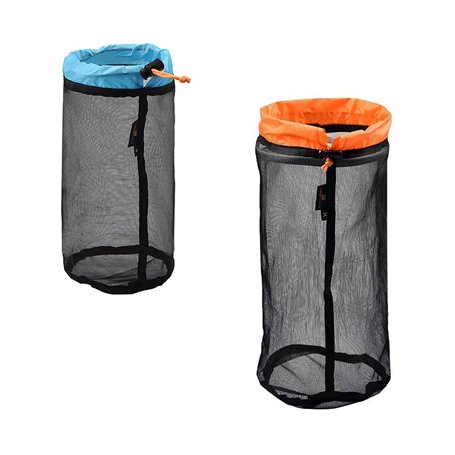 HLIWS 2 PCS Noir Sac Filet de Nylon