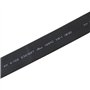 sourcingmap Gaine thermorétractable Enroulement de fil Tube Thermorétractable Noir 3mètres 12mm Dia