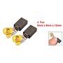 sourcing map Électrique Moteur Carbone Brosse Réparation Pièce 5mm x 8mm x 12mm 1 Paire