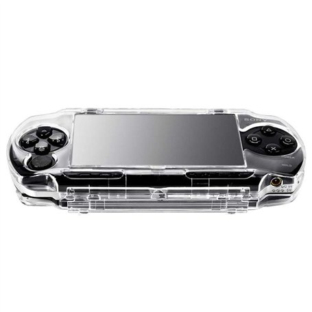 OSTENT Protecteur Clear Crystal Travel Carry Hard Cover Case Shell pour Sony PSP 1000 Game Console