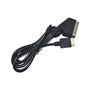 OSTENT Réel RGB Scart Câble Cordon TV AV Lead pour Sony PS1 PS2 PS3 Slim PAL Console