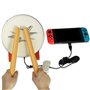 OSTENT Baguettes de Contrôleur de Batterie pour Console Nintendo Switch Taiko No Tatsujin Master Jeux vidéo