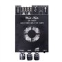 WANGCL 2 amplificateurs stéréo TDA7498E 160 W pour caisson de basses compatible Bluetooth 2.0 canaux Classe D