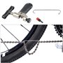 Outil de Réparation de Vélo 9 en 1, Outil de Chaîne de Vélo Kit d'outils de Réparation de Chaîne de Vélo Professionnel Pinces à 