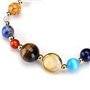 Senlinmu Galaxy Solar System Bracelet Univers Neuf Planètes Star Pierre Naturelle Perles Bracelets Bracelets