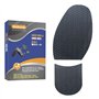 UNIKSTEP 2 paires (8 pièces) semelle en caoutchouc pour réparation de chaussures et feuilles de talon