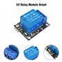 ICQUANZX ARCELI 5 PCS 5 V Un Canal Relais Module Bouclier pour PIC AVR DSP Arm pour arduino Relais