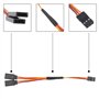 be in your mind Câble d'extension Servomoteur de Type Y Connecteur Compatible pour Futaba JR Spektrum Hitec (1 mâle à 2 Femelle)