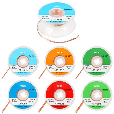 7pcs Fil De Tresse à Dessouder