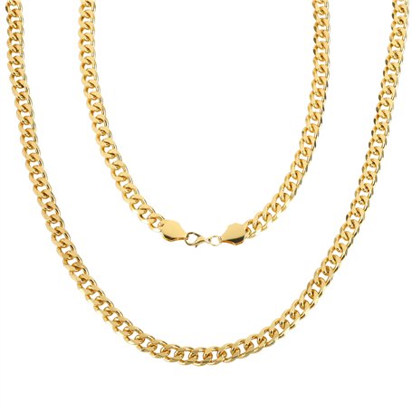 KarneLux Chaîne en or de 50 cm - Accessoire de costume pour gangster