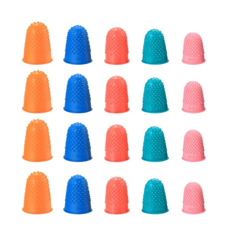 20 Pièces Doigtier en Caoutchouc