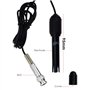 2 en 1 Combo pH & Température Mètre Eau Qualité Testeur Remplaçable BNC pH Électrode pour Aquariums Hydroponique Réservoirs Aqua