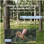 WOLFANG Caméra de Chasse Solaire 4K 30fps 46MP WiFi Bluetooth Camera Chasse avec Carte Micro SD U3 32GB Vision Nocturne IP66 Éta