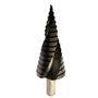 STROTON Foret étagé en M35 Cobalt pour acier inoxydable et métal (4-32 mm/15 étapes)
