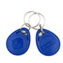 YAVIS 100pcs Badges RFID Porte-clés Smart ID Key Tag 125KHz Carte d'Accès d'Entrée de Contrôle de Porte Proximité EM4100 TK4100 