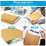 RMENOOR Lot de 50 Enveloppes A4 Kraft Enveloppes d'Expédition Marron Grandes Enveloppes Sans Fenêtre Enveloppe avec Fermeture Au