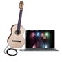 SiYear Câble USB de guitare – Interface USB 2.0 mâle vers TS mono 6,35 mm (1/4") câble convertisseur de guitare électrique, câbl
